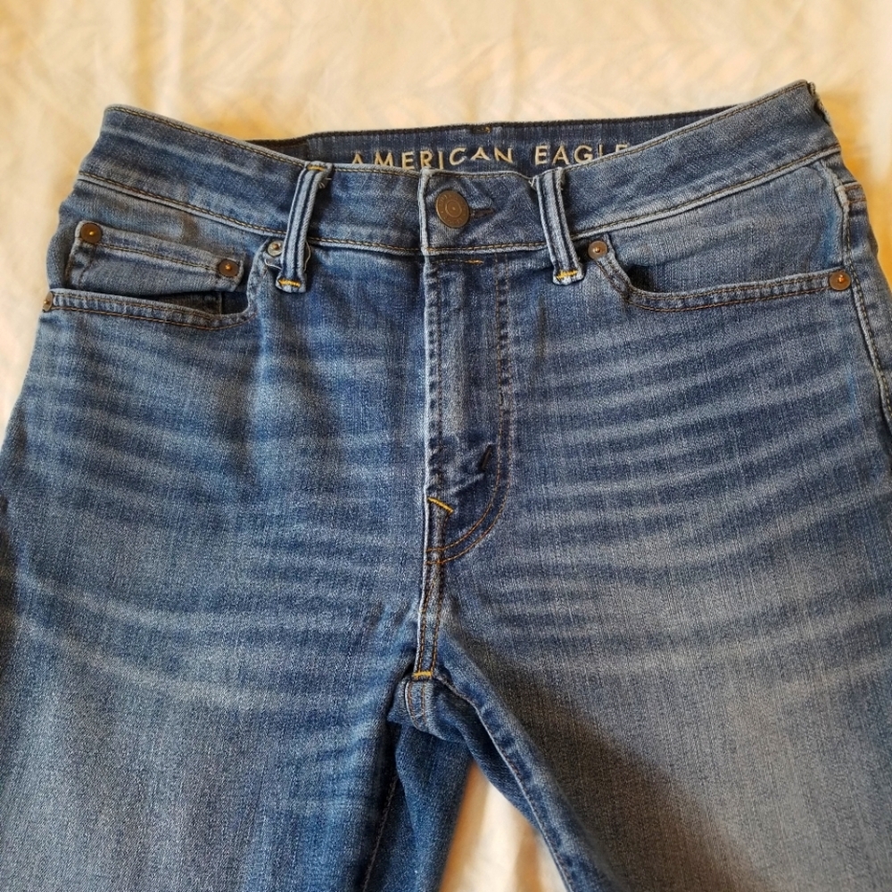 American Eagle jeans.